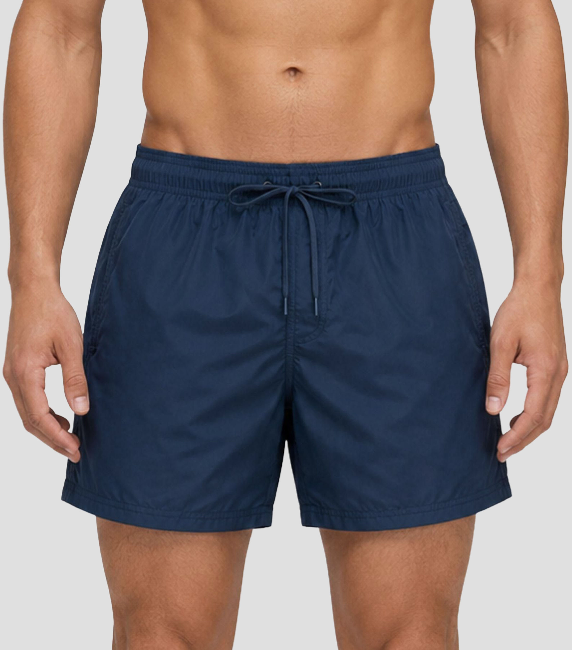 Traje de baño corto Liso Hombre